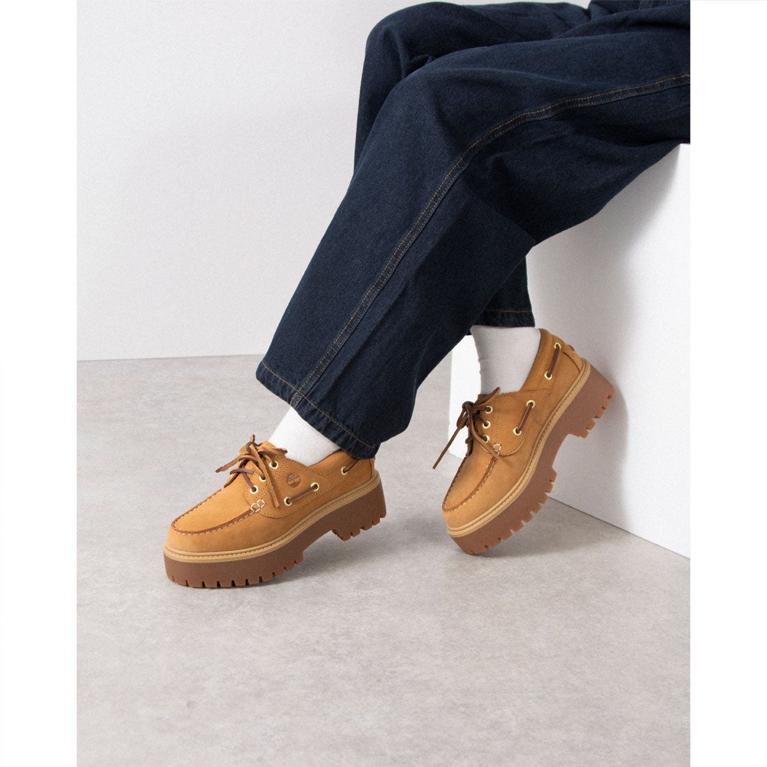 ティンバーランド Timberland レディース シューズ 厚底 Stone Street