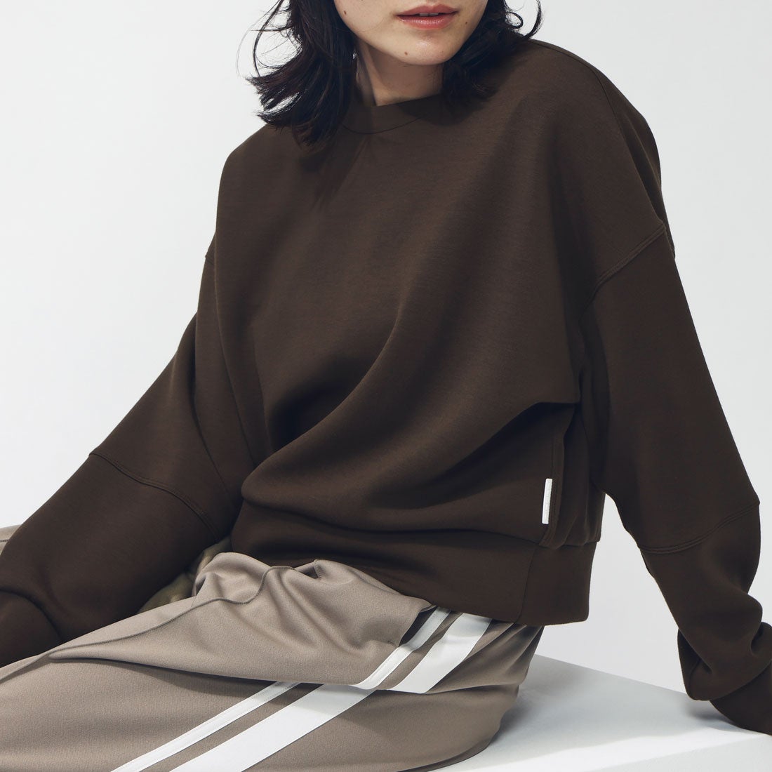 ティゴラ TIGORA レディース スウェットトレーナー スウェットシャツ