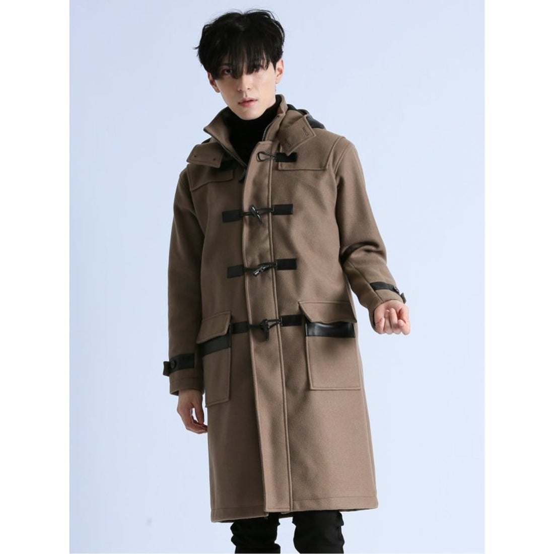 セマンティックデザイン semanticdesign ウールライク ダッフルコート