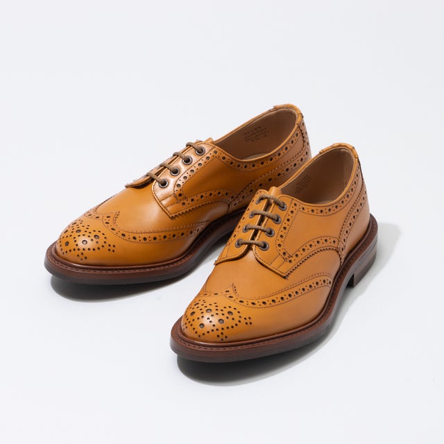 トリッカーズ Tricker's レザーウィングチップ BOURTON 5633（ACONE