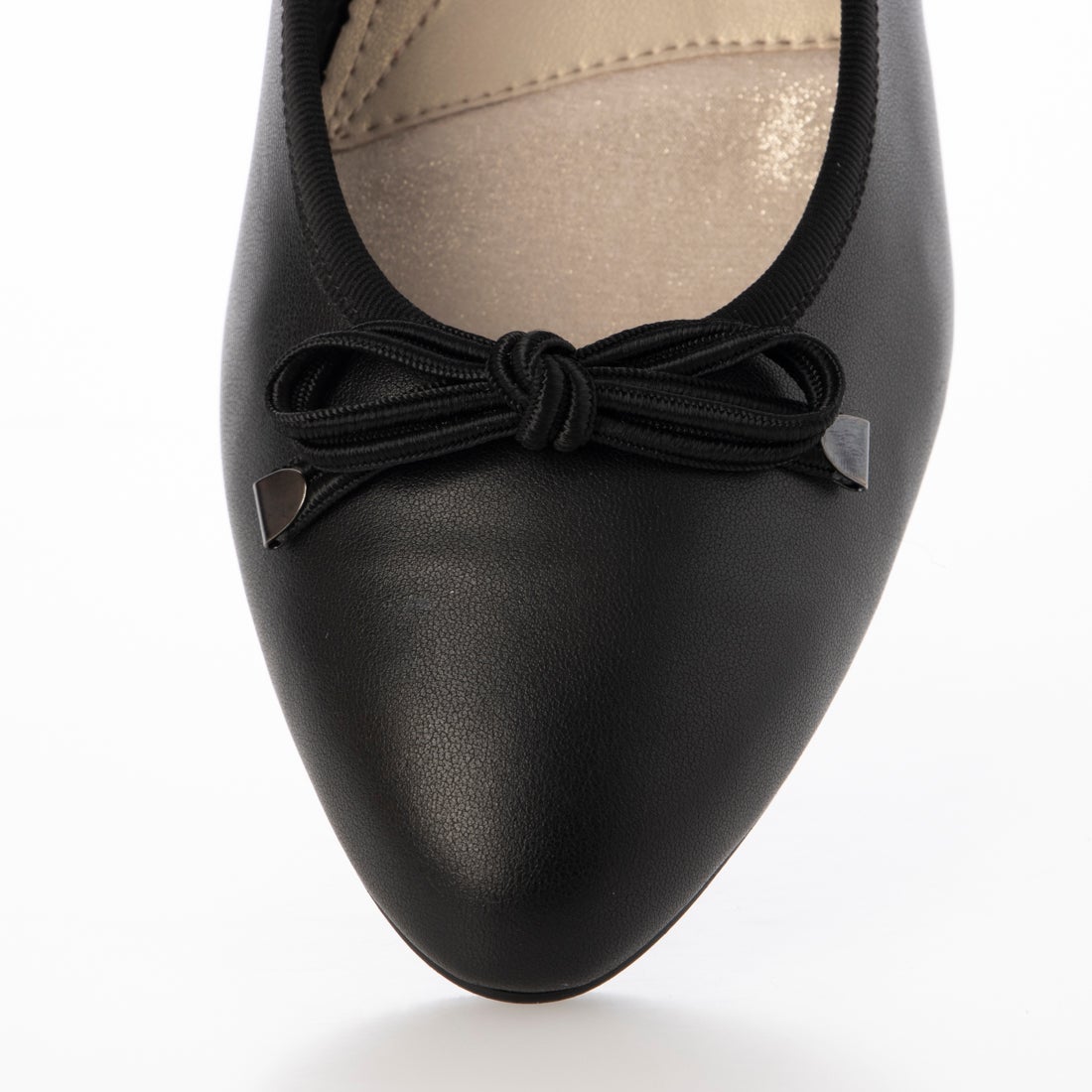 アンリーフ unReef リボンモチーフパンプス （ブラックL） -モーダ