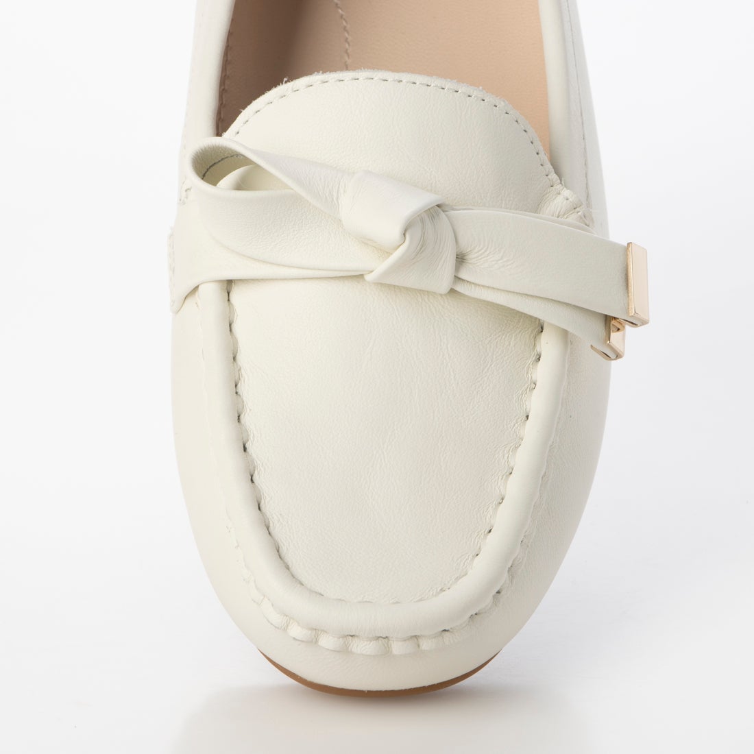 アンリーフ unReef リボンモチーフドライビングシューズ （ホワイト