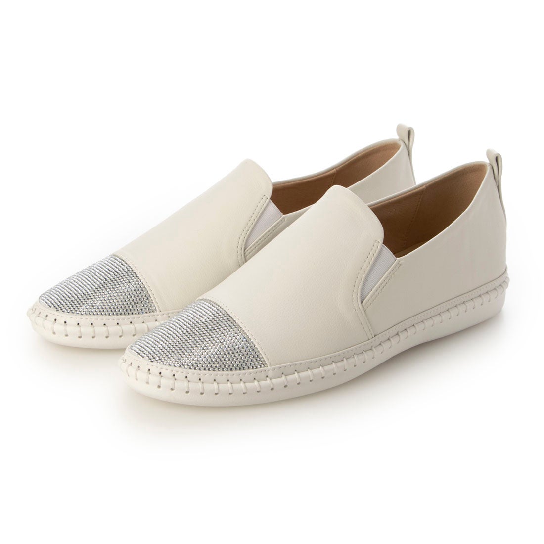 アンリーフ unReef トゥーキャップスリッポンスニーカー （ホワイト