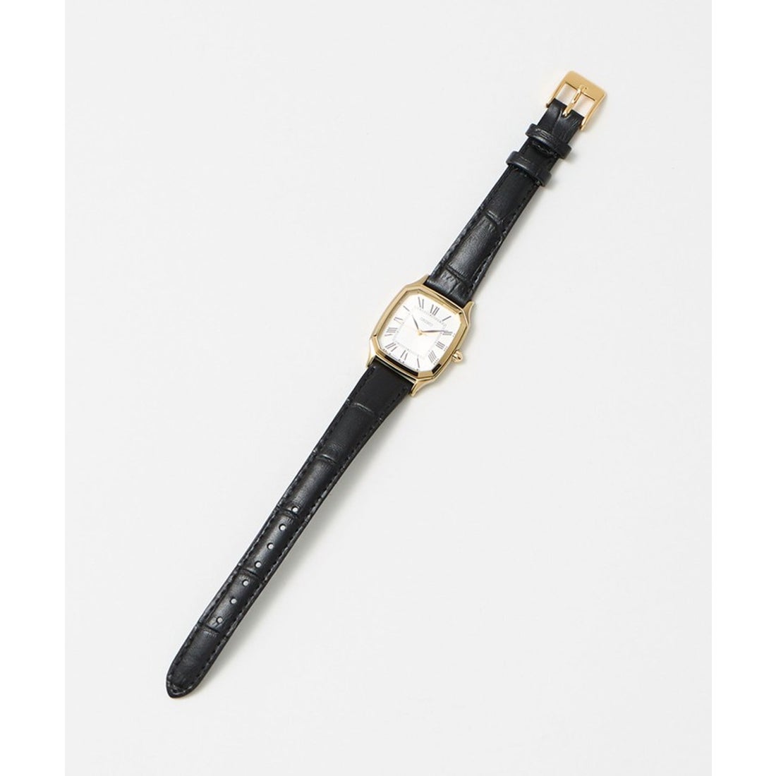 UNITED ARROWS 【別注】＜SEIKO＞スクエア レザー 腕時計2 （BLACK