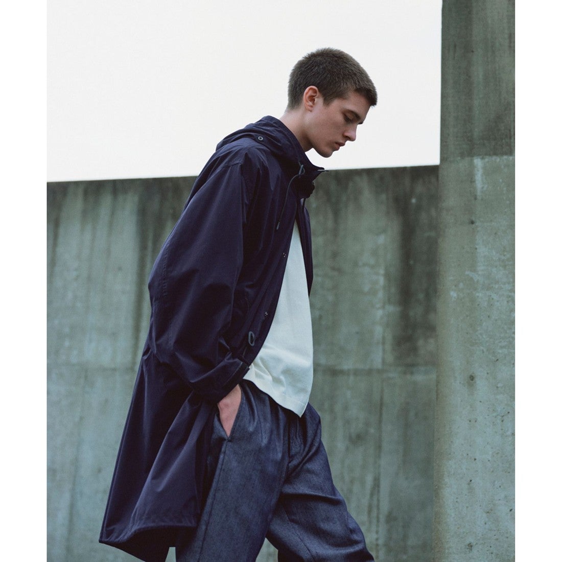 スタジオニコルソンモッズコートダークネイビー 20%OFF】【STUDIO