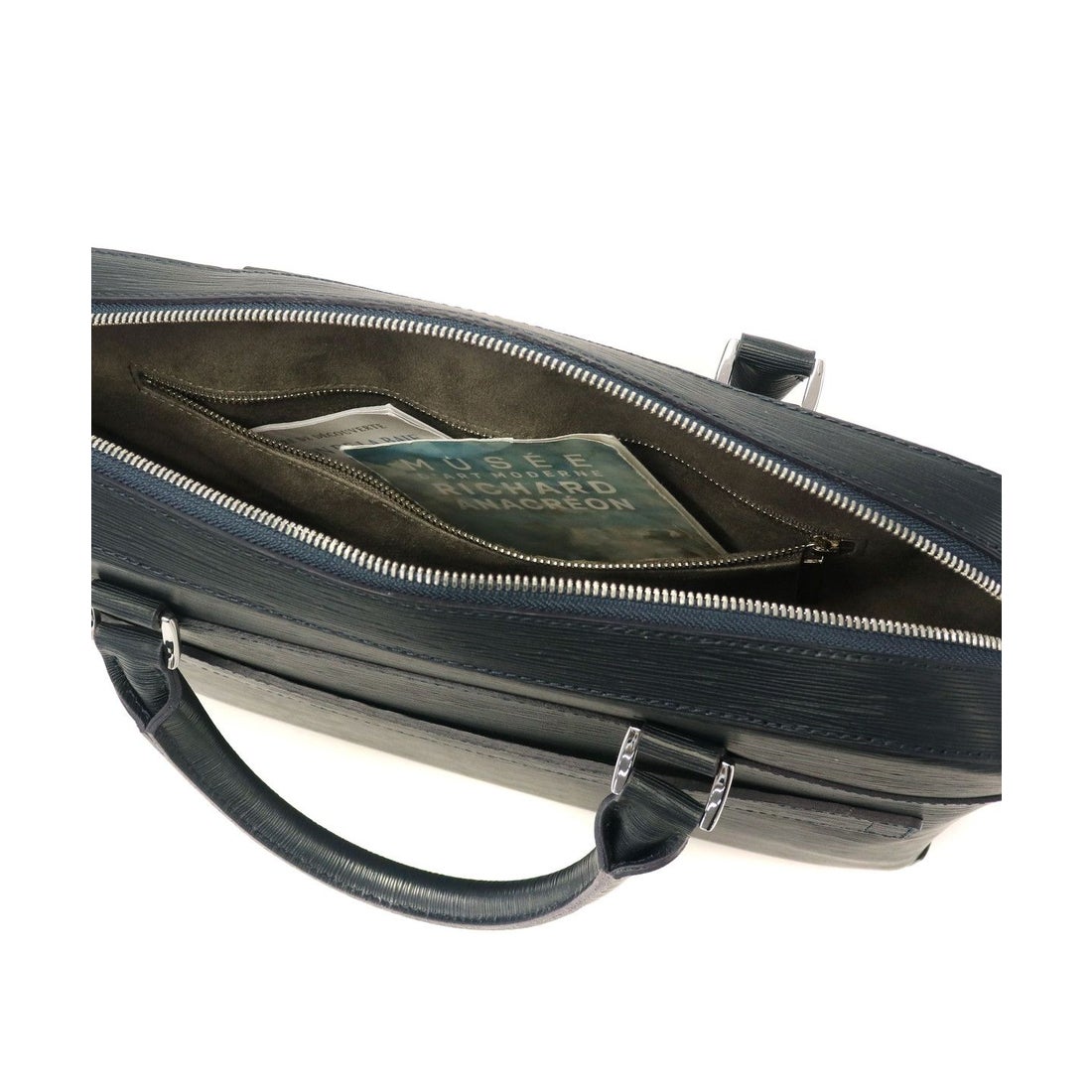 ペッレモルビダ ビジネスバッグ 2way キャピターノ A4収納可 ネイビー