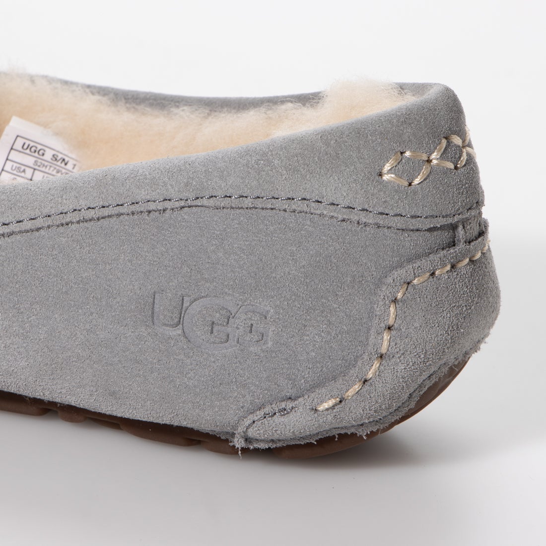 アグ UGG アンスレー モカシン （ライトグレー） -靴＆ファッション