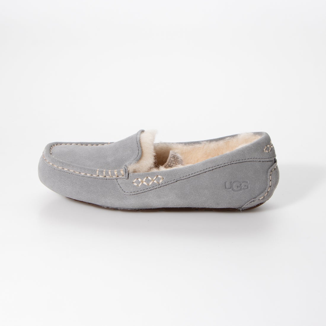 アグ UGG アンスレー モカシン （ライトグレー） -靴＆ファッション