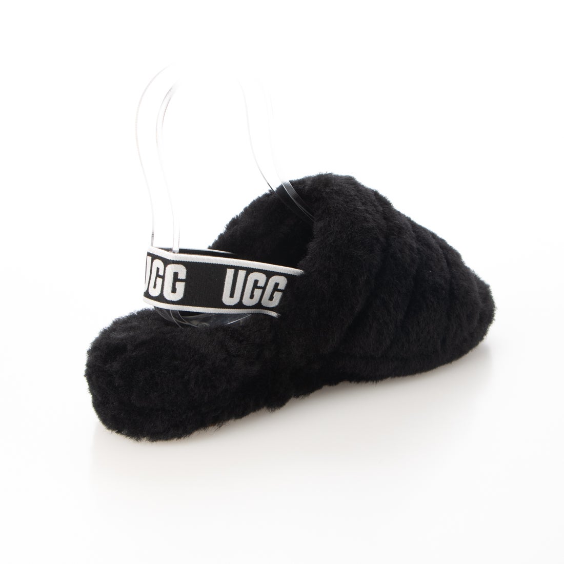 アグ UGG セール仕入れ☆Fluff Yeah Slide ファーサンダル （ブラック