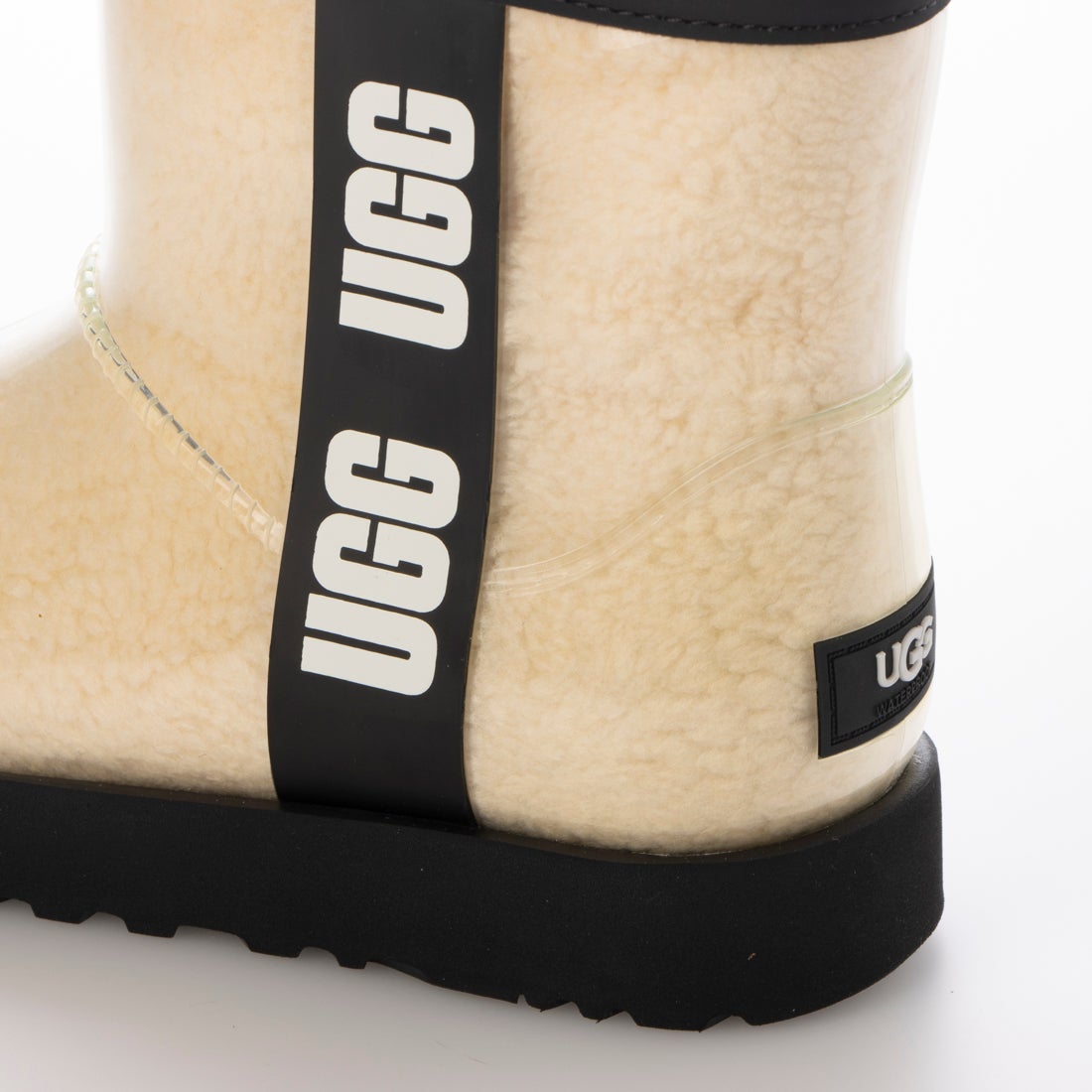 アグ UGG ☆クラシッククリアミニレインブーツ （アイボリー） -waja