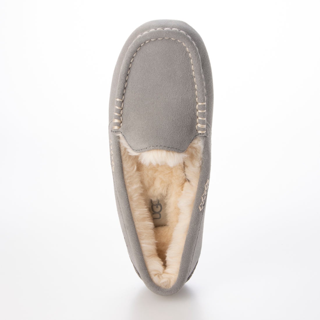 アグ UGG ANSLEY アンスレー レディース モカシン （ライトグレー