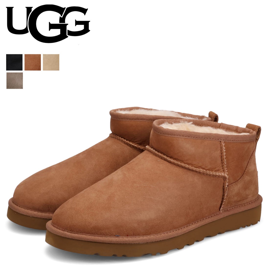 UGG アグ プラットフォーム ムートンブーツ クラシック ウルトラ ミニ