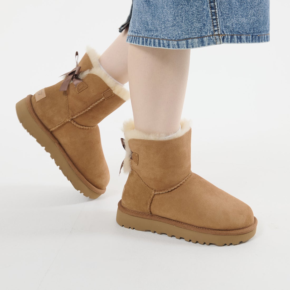 UGG アグ ムートン ブーツ ミニ ベイリー ボウ 2 MINI BAILEY BOW