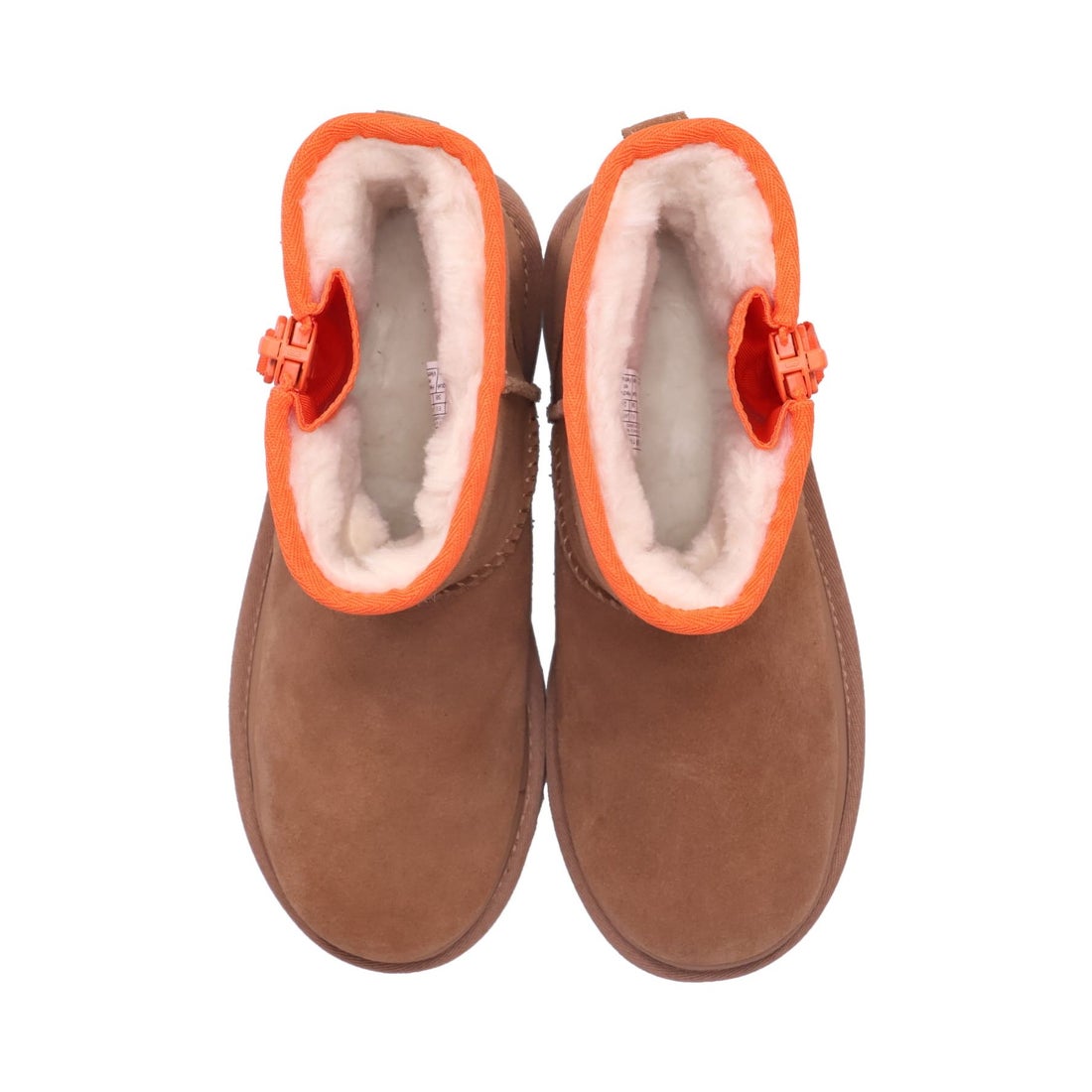 UGG アグ ムートンブーツ クラシック ミニ ジッパー テープ ロゴ