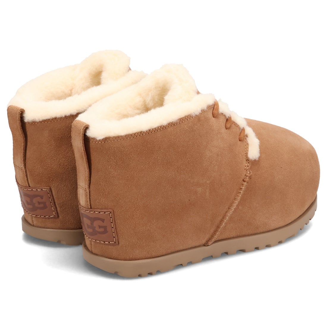 UGG アグ ブーツ ムートンブーツ ルームシューズ パンプド レース