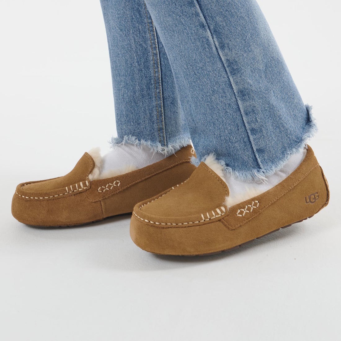 UGG アグ スリッポン モカシン アンスレー レディース ANSLEY 1106878
