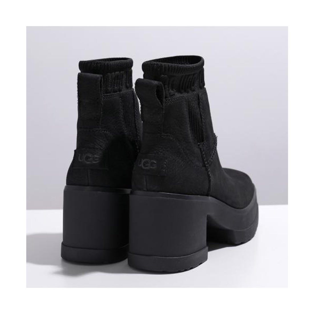 アグ UGG UGG ショートブーツ MOXY CHELSEA 1171475 レザー ニット