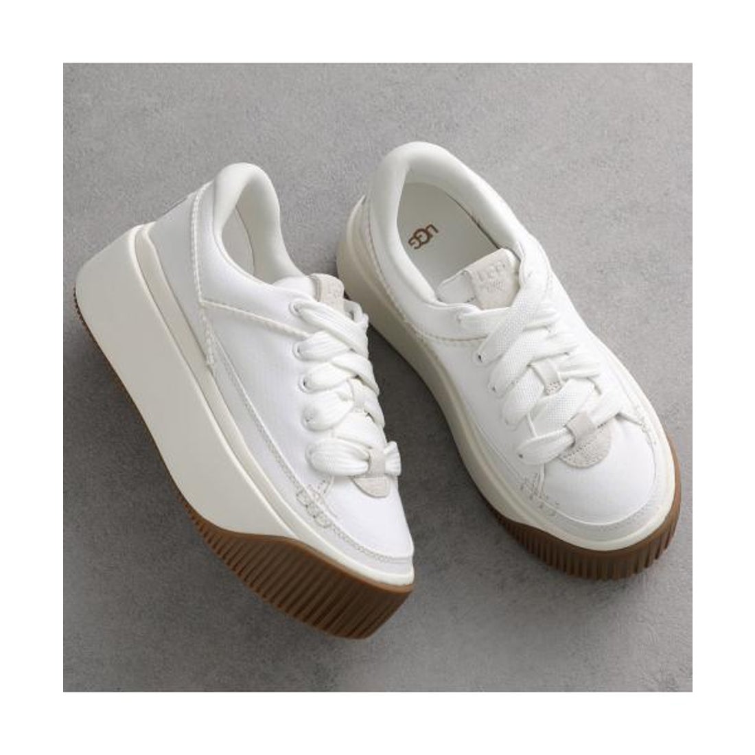 アグ UGG UGG スニーカー EZ-Duzzit Essential Lace Up 1167499 （WHT