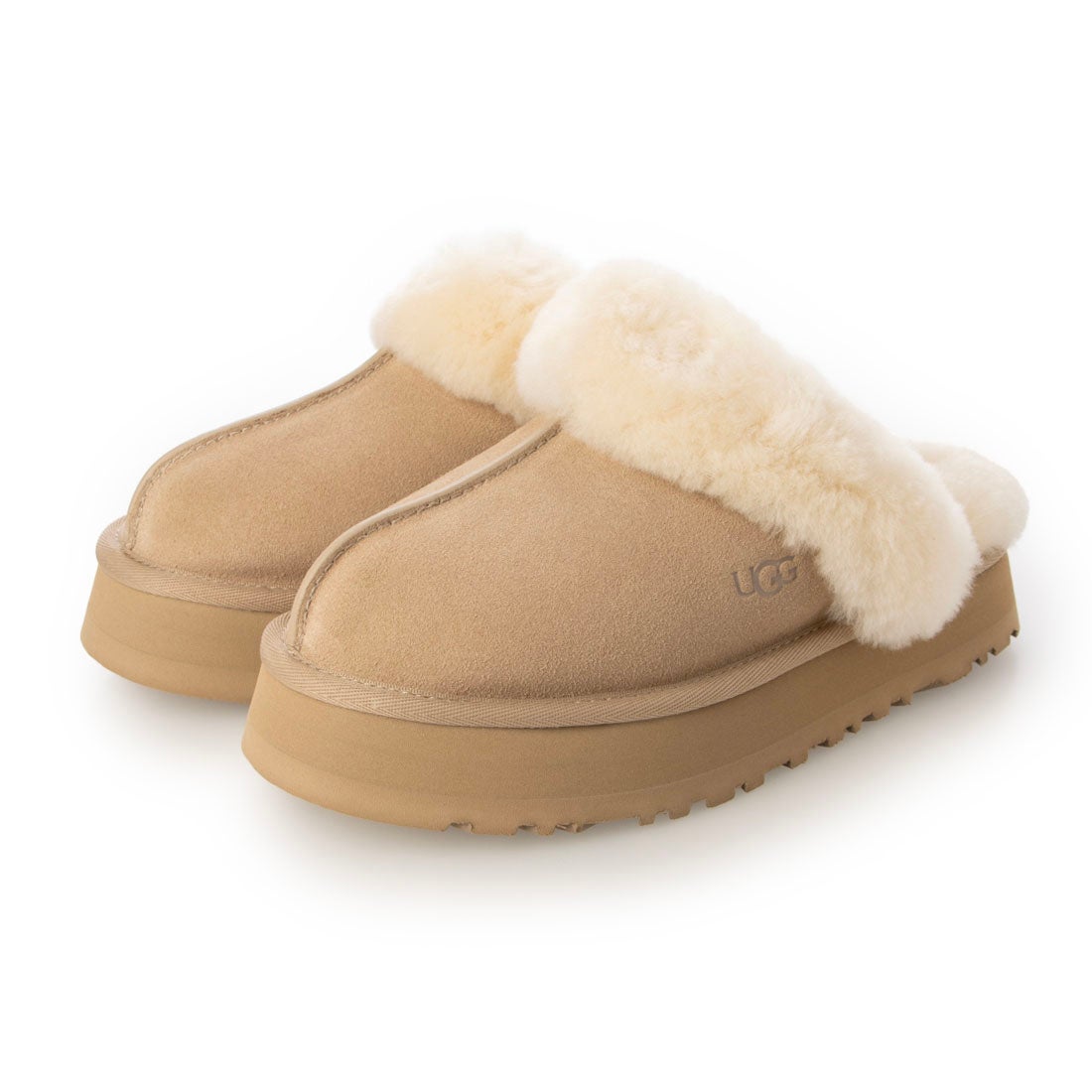 アグ UGG ディスケット スリッパ （サンド） -ファッション通販