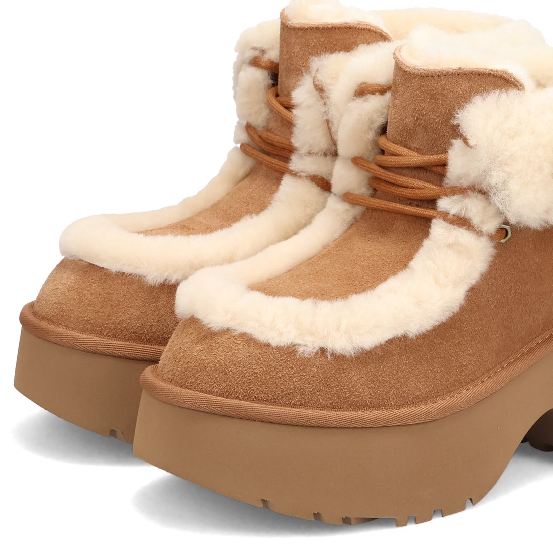 アグ UGG ブーツ ムートンブーツ エスミー レース アップ レディース