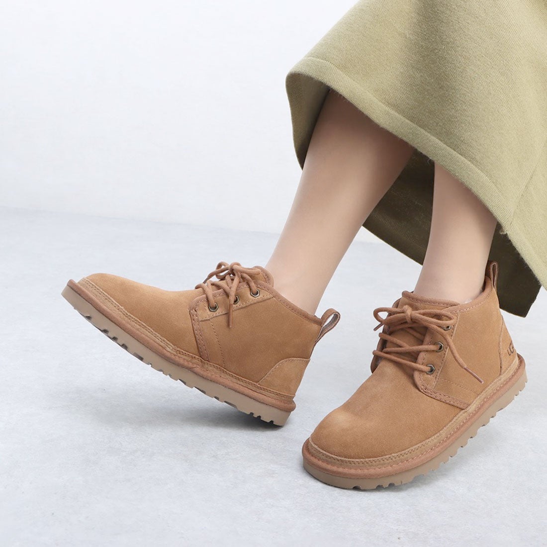 アグ UGG ニューメル ショートブーツ （チェスナット） -靴