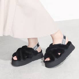 アグ UGG ディスコクロススライド サンダル （ブラック） -waja bazar