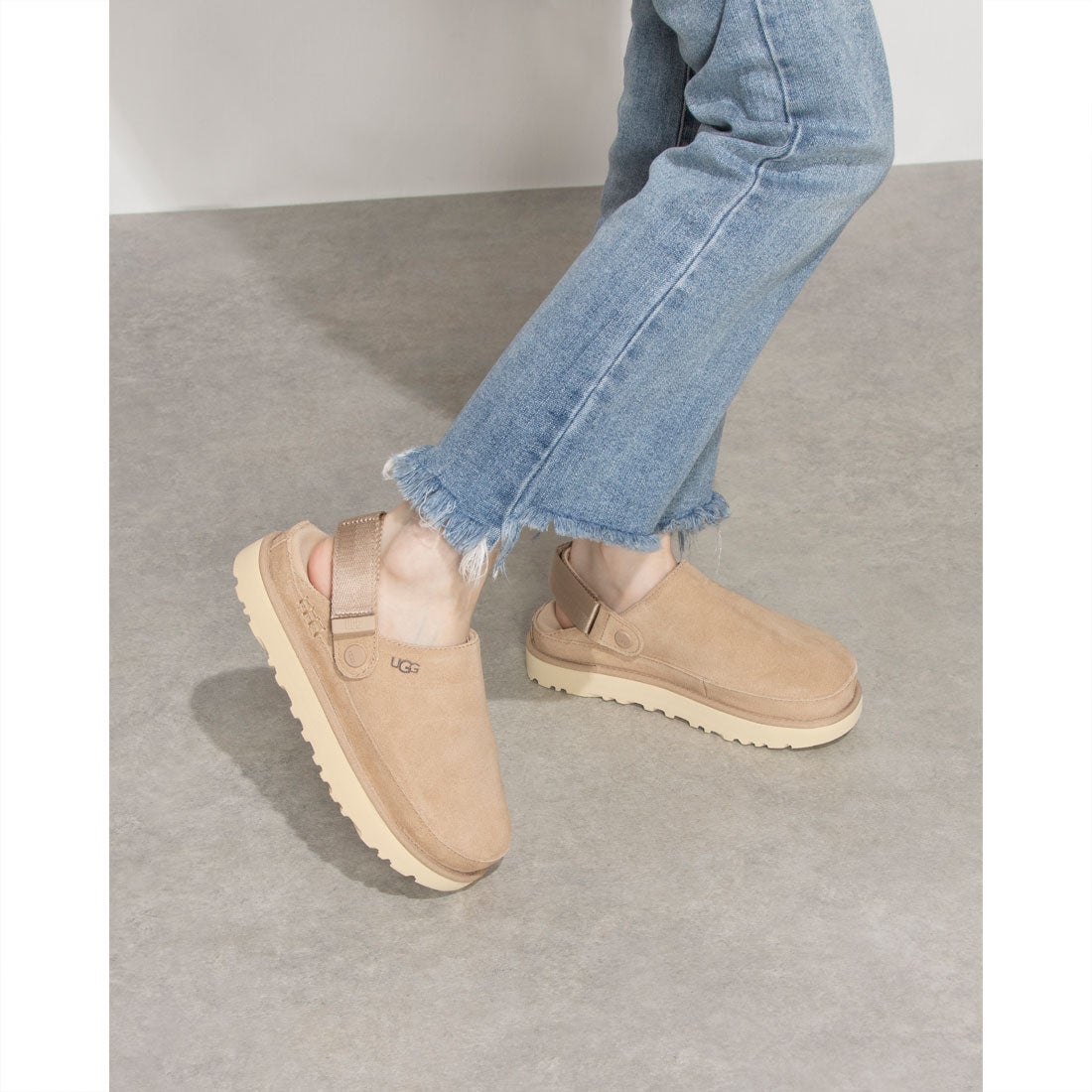 アグ UGG ゴールデンスター クロッグ サンダル （チェスナット） -waja