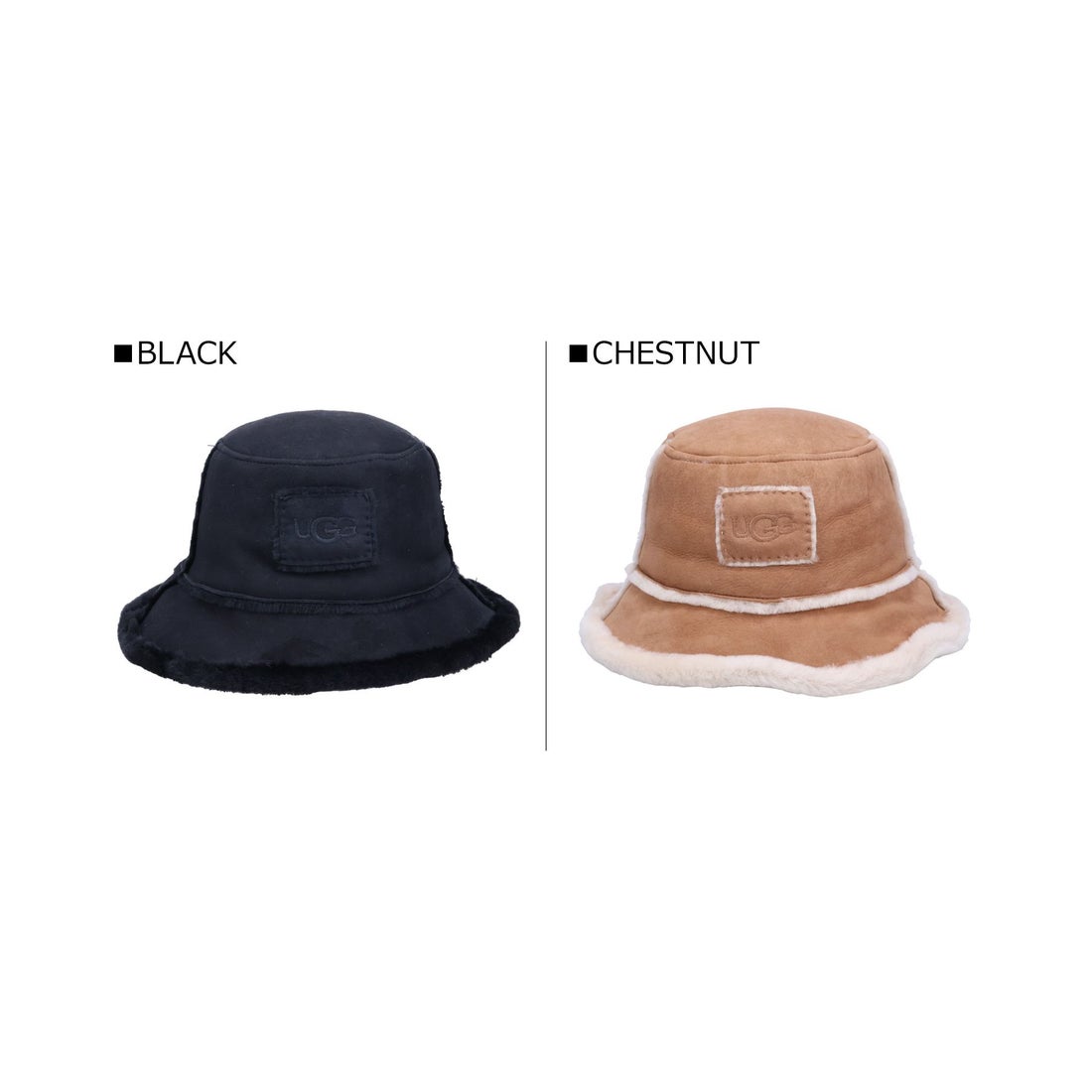 UGG アグ バケットハット 帽子 シープスキン メンズ レディース