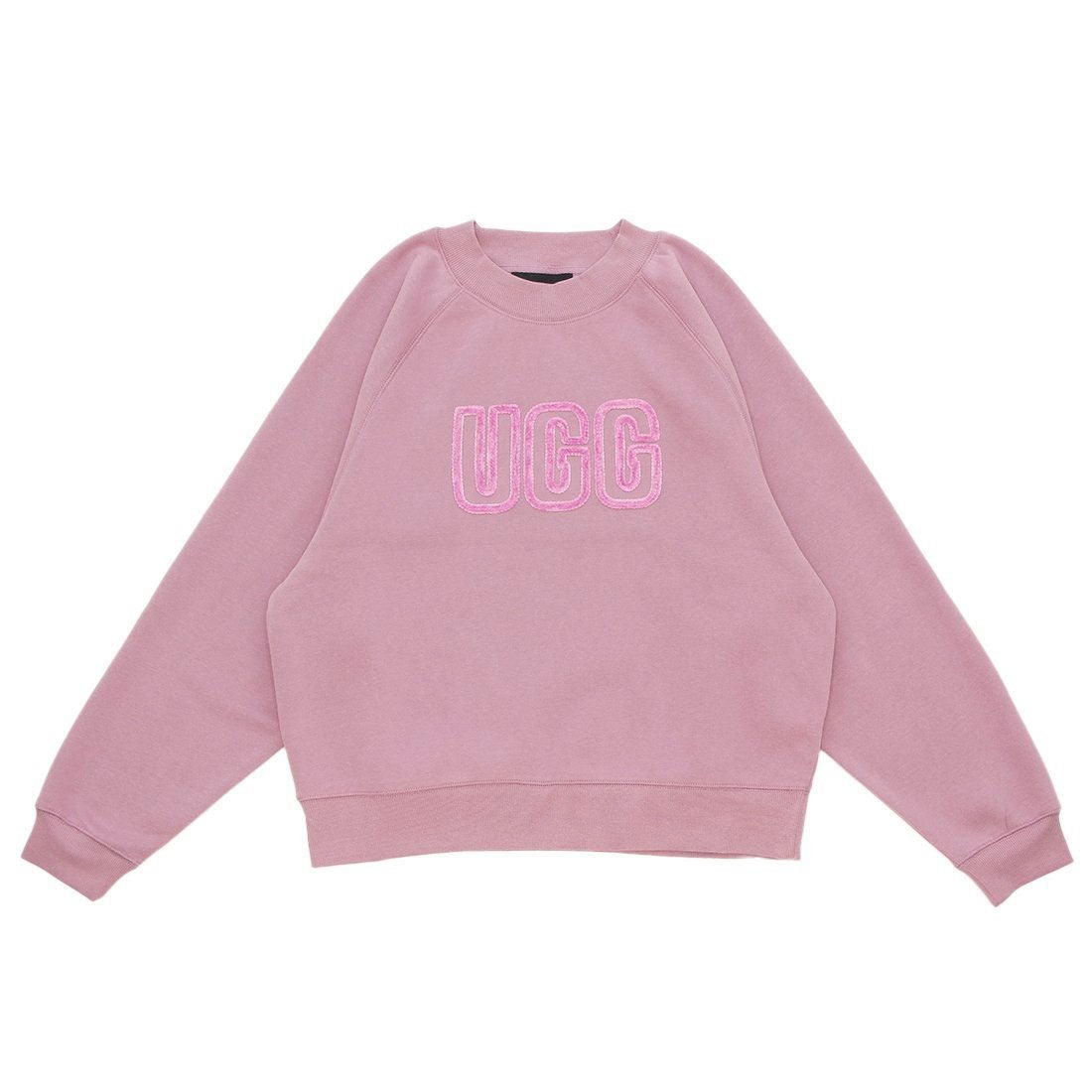 アグ UGG アグ スウェット UGG ロゴ クルーネック スウェット ピンク
