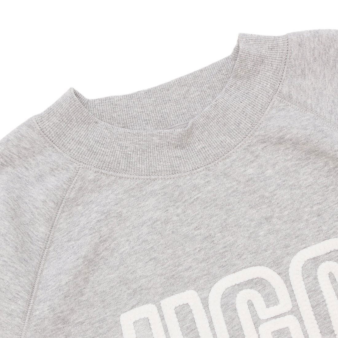 アグ UGG アグ スウェット UGG ロゴ クルーネック スウェット グレー