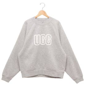 アグ UGG アグ スウェット UGG ロゴ クルーネック スウェット グレー
