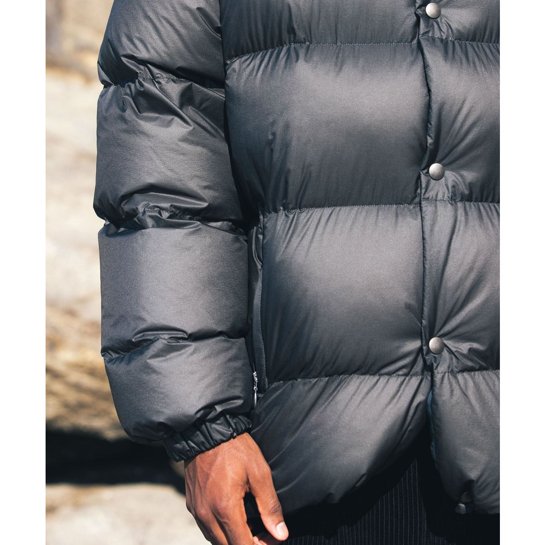 アーバンリサーチ URBAN RESEARCH KAJIF LIGHT DOWN JACKET （ブラック
