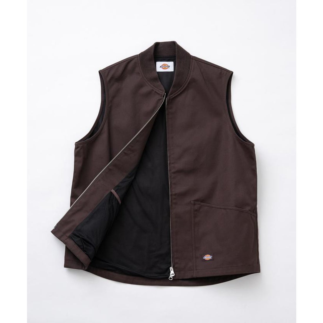 エカル EKAL 【予約】『別注』Dickies×EKAL ワークベスト （ブラウン