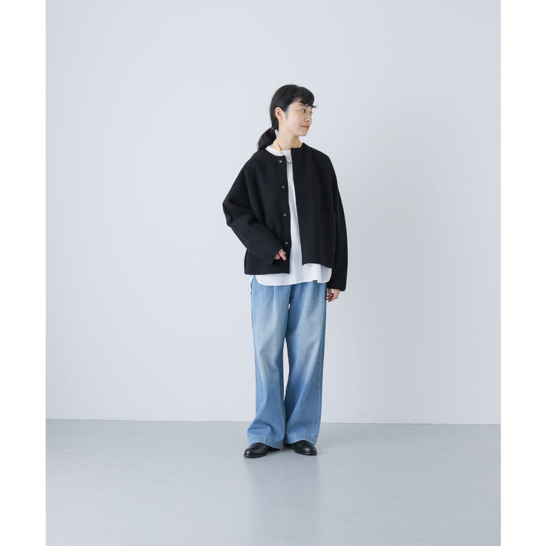 カグレ かぐれ 圧縮ウールショートジャケット （グレー系その他