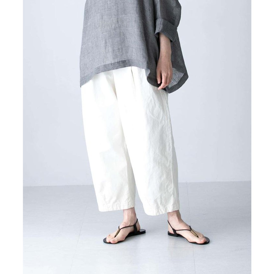 カグレ かぐれコットンクロップドパンツ （OFF） - ファッション通販