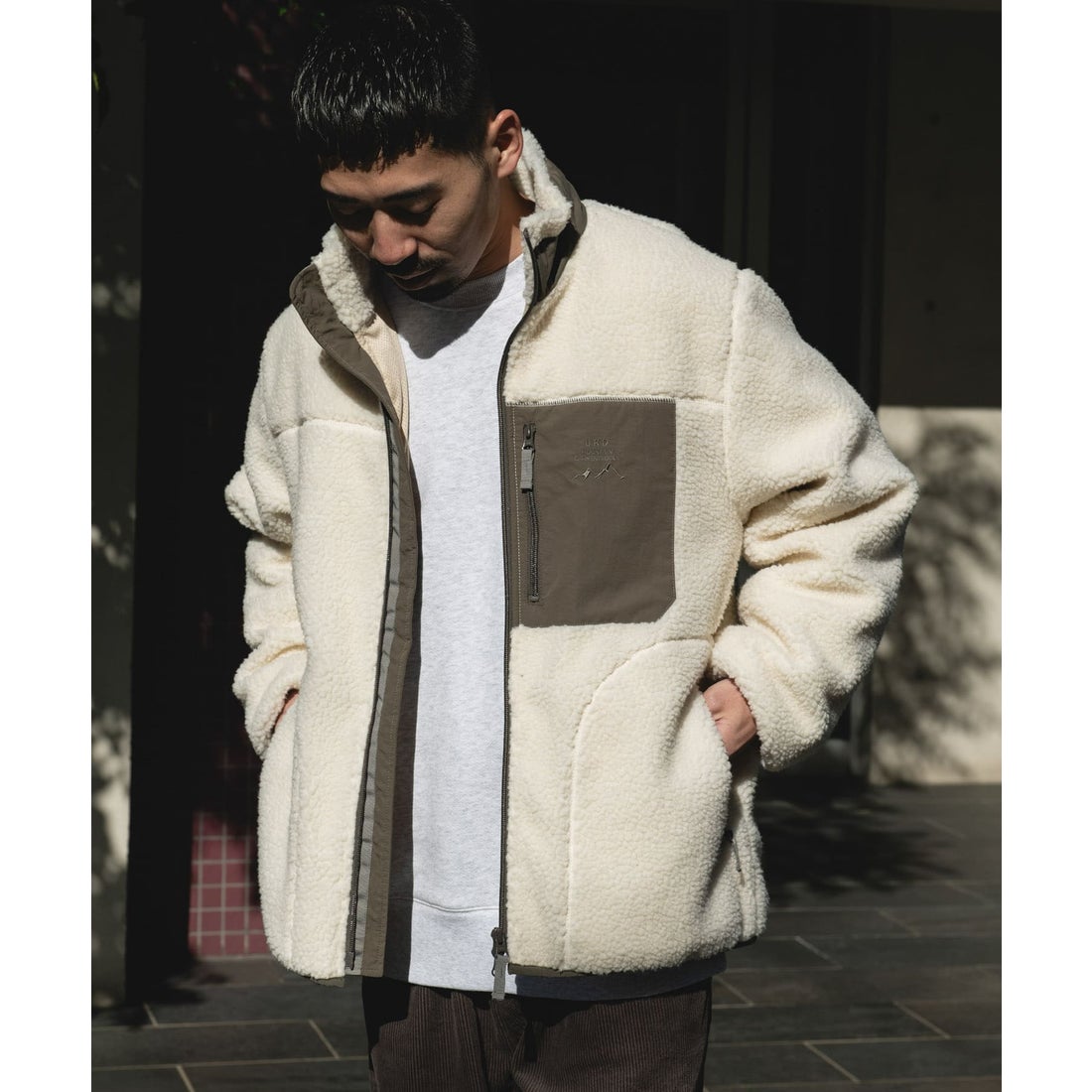 アーバンリサーチ ドアーズ URBAN RESEARCH DOORS URD防風ボアジップ