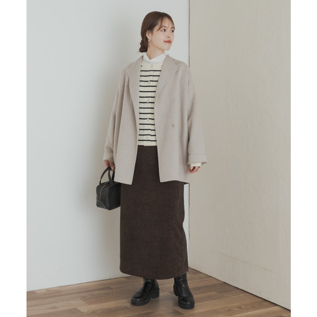 アーバンリサーチ ドアーズ URBAN RESEARCH DOORS ウールリバーミドル