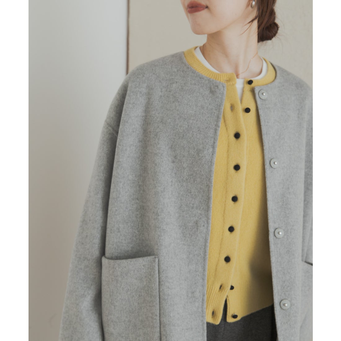 アーバンリサーチ ドアーズ URBAN RESEARCH DOORS ウールリバーノー