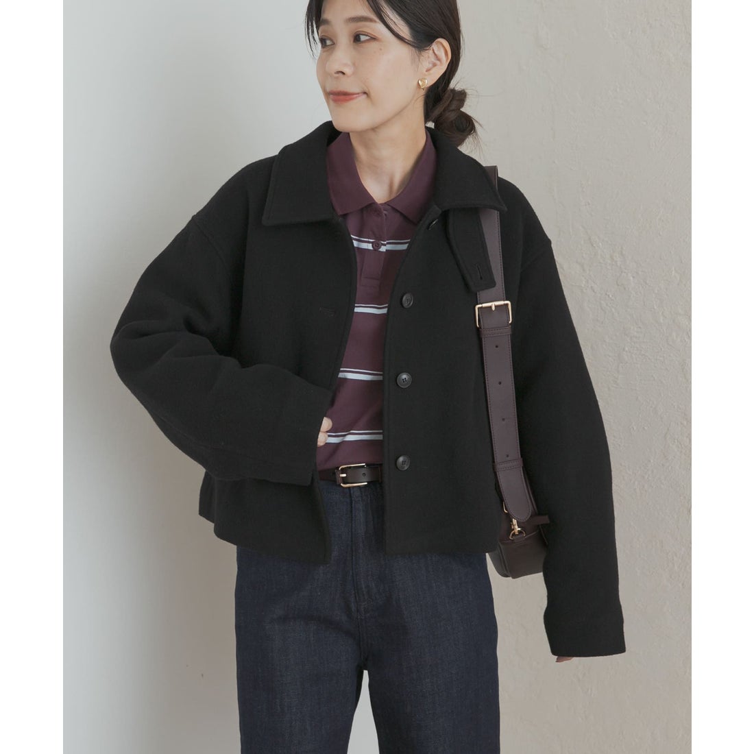 アーバンリサーチ ドアーズ URBAN RESEARCH DOORS 中綿ウールショート