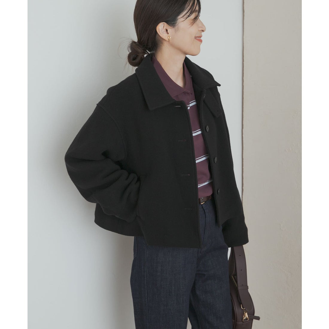 アーバンリサーチ ドアーズ URBAN RESEARCH DOORS 中綿ウールショート