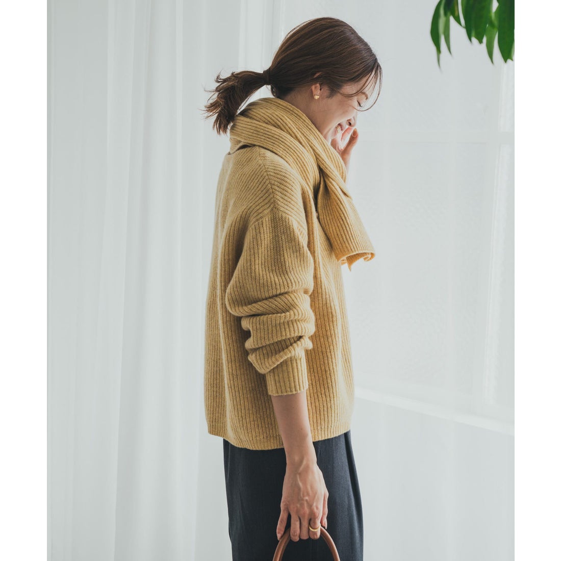 アーバンリサーチ ドアーズ URBAN RESEARCH DOORS ハミルトンウール畦