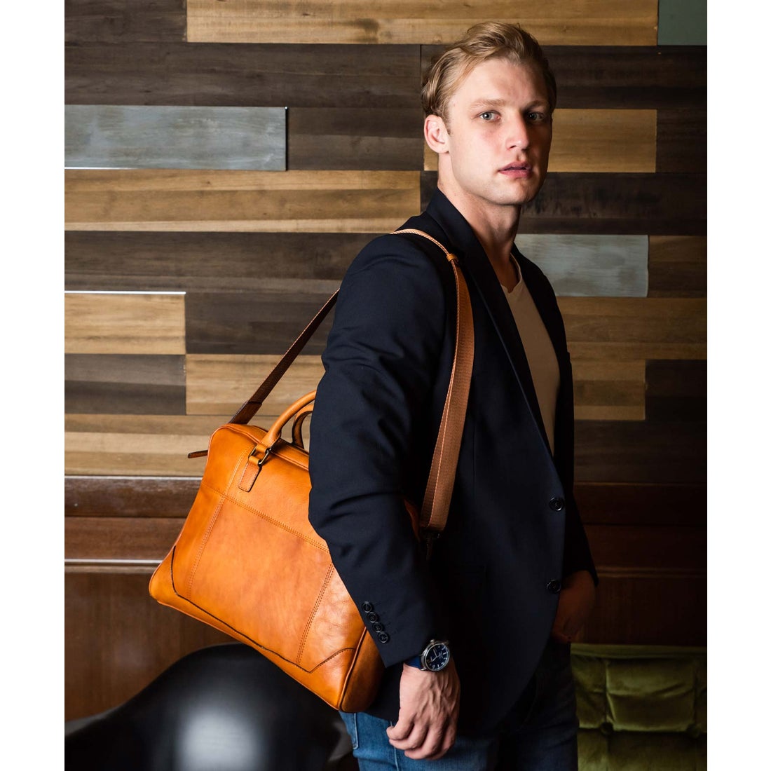 ヴィータフェリーチェ VitaFelice ビジネスバッグ 本革 イタリアン