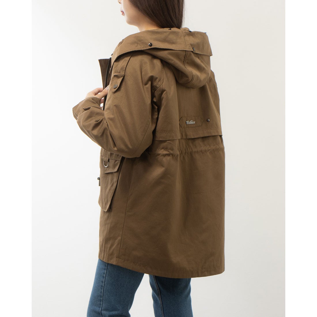 ベスジョーヤ VESGIOIA レッキスライナー付きモッズコートFOX衿