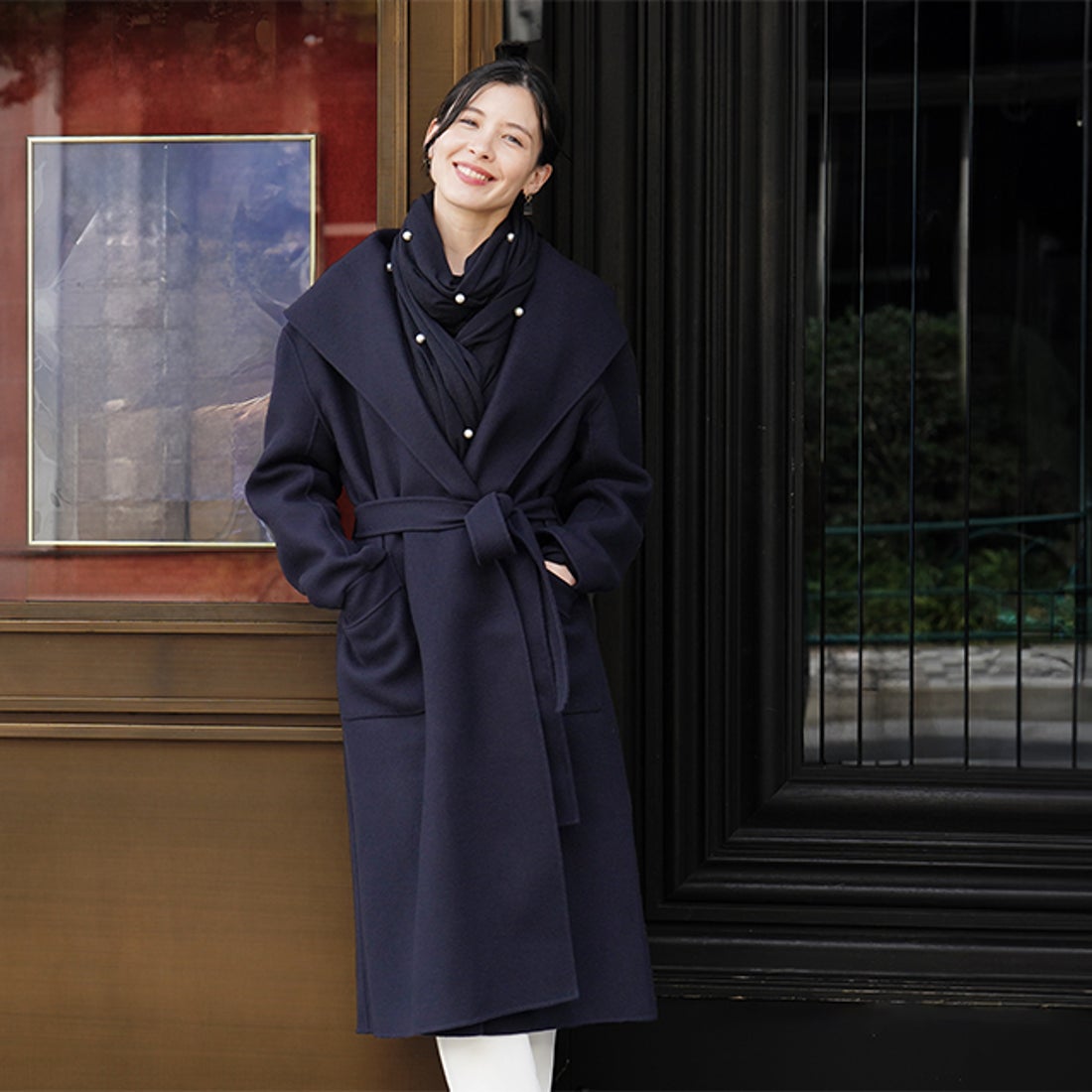 ヴィリーナ VIRINA マルシェリバーコート （ネイビー） -靴