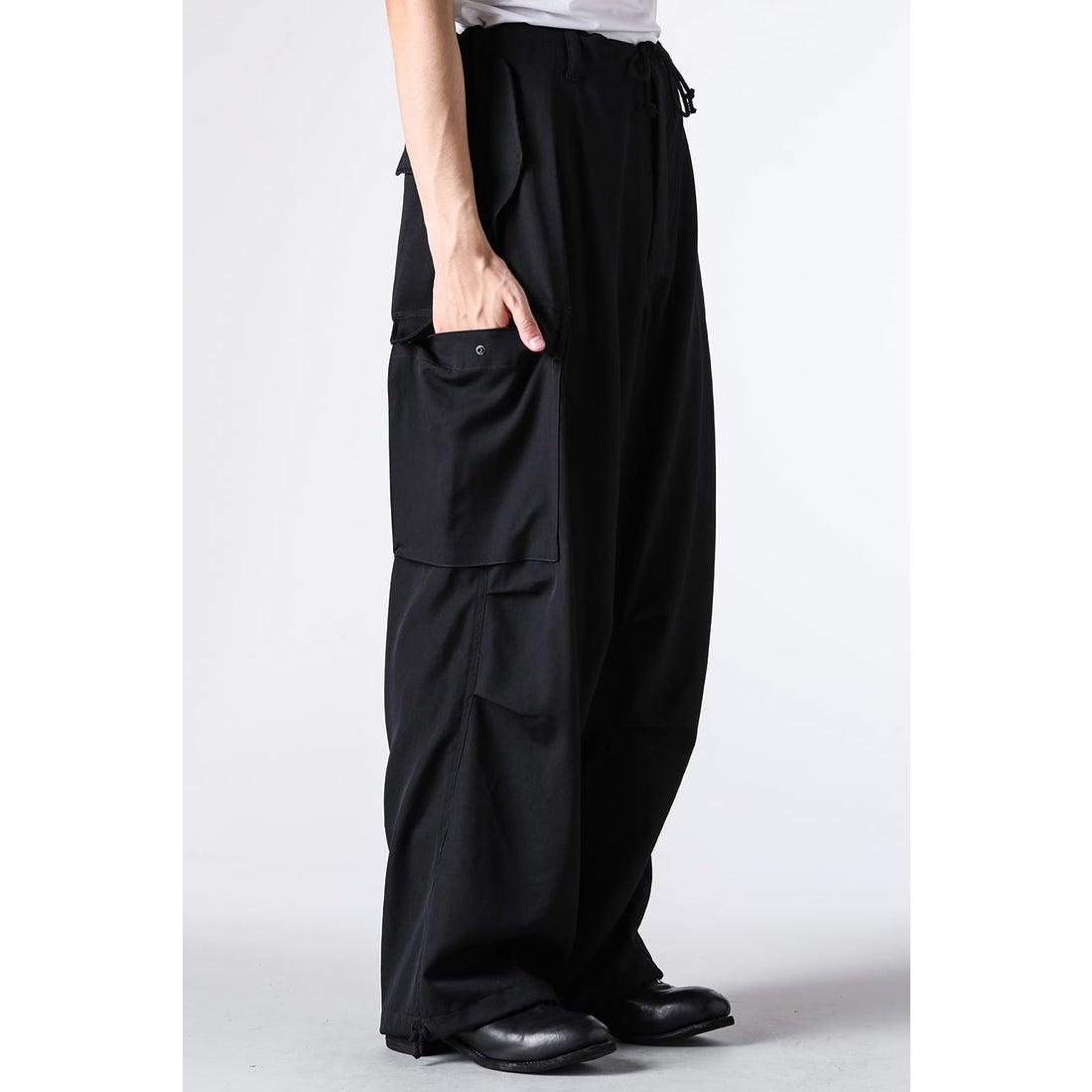ワイズフォーメン Y's for men Cargo Pants （Black） -FASCINATE