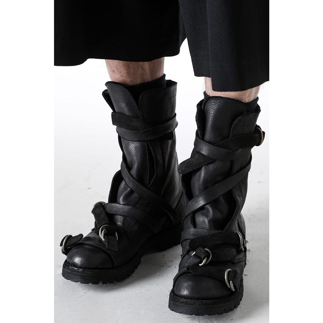 Yohji Yamamoto POUR HOMME MILITARY BOOTS （Black） 通販 大阪/京都