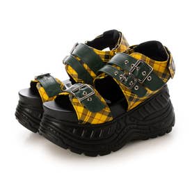 4460062 厚底サンダル （ブラック） -YOSUKE U・S・A 公式