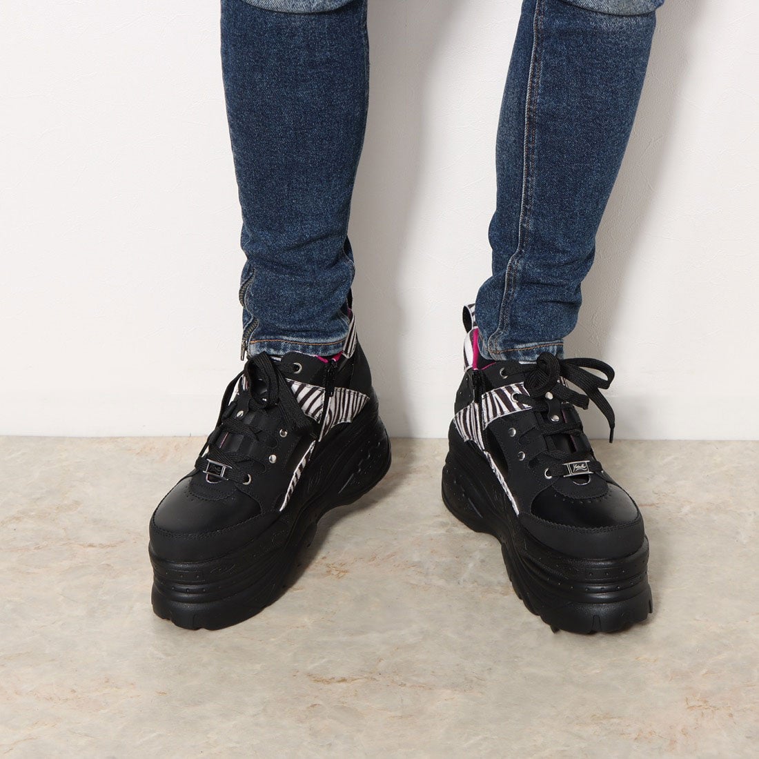 直営SHOP限定アイテム]厚底スニーカー （ブラック） -YOSUKE U