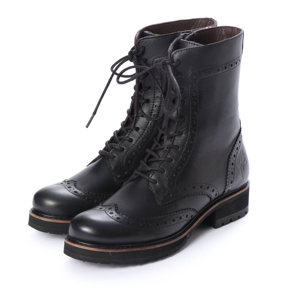 本革レースアップブーツ （ブラック） -YOSUKE U・S・A 公式