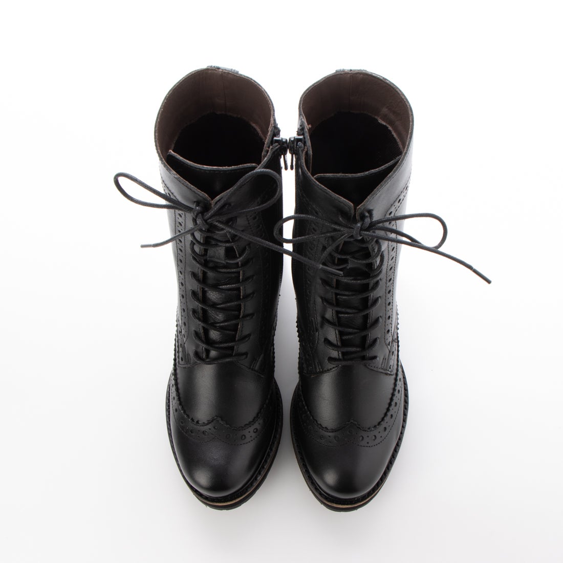 本革レースアップブーツ （ブラック） -YOSUKE U・S・A 公式